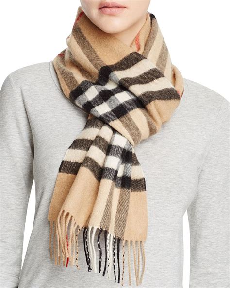 burberry london giant icon check cashmere scarf|Burberry cashmere check scarf beige.